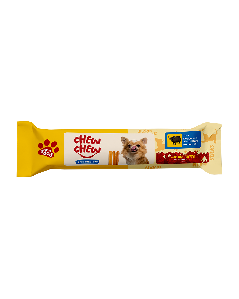 Good Dog Chew-Chew: The All-Natural, Vegetarian, and Hypoallergenic Dental Chew for Your Dog 