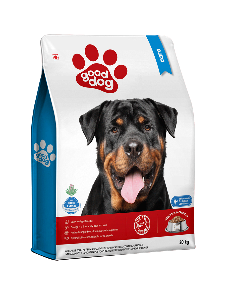 Good Dog Care: Easily Digestible Dog Food for Indian Climate with Omega 3 & 6,
