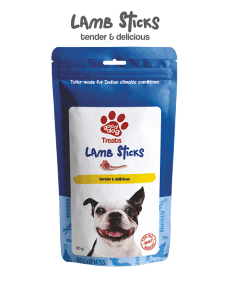 Indulge Your Pup with Good Dog Daily Treats - Lamb Sticks: Tender, Delicious, and Authentic! 